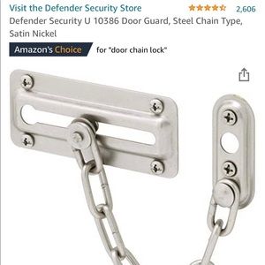 Security Lock Door Guard Steel Chain Safety